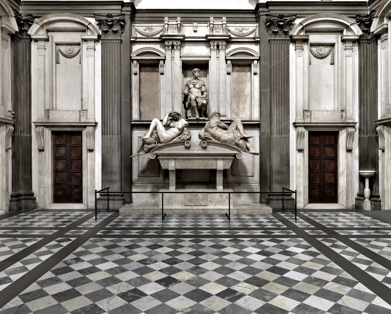 Massimo Listri, Grabmal des Giuliano de’ Medici, Florenz, San Lorenzo