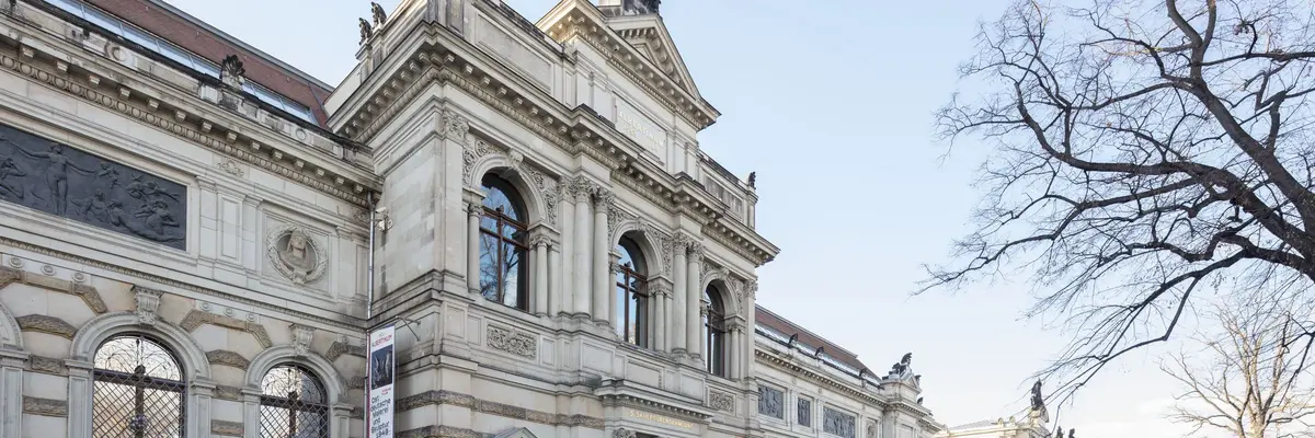 Gebäude des Albertinum von außen