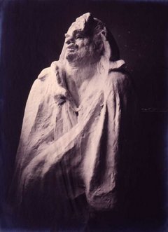 eine atmosphärische Aufnahme Druet von Rodins Skulptur 